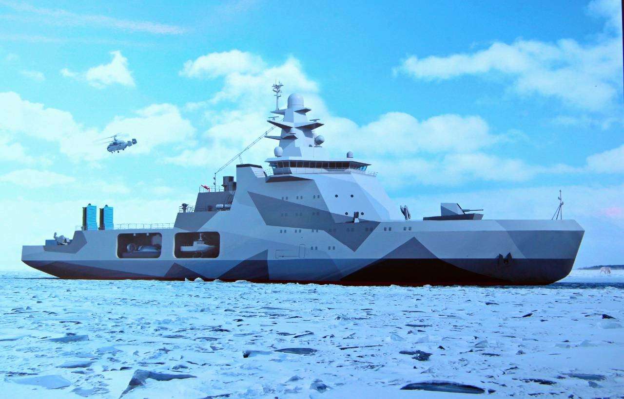 Новый боевой ледокол России прикроет Арктику