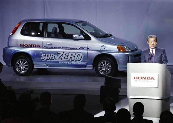 Лас- Вегас пересаживается на водородные Honda FCX