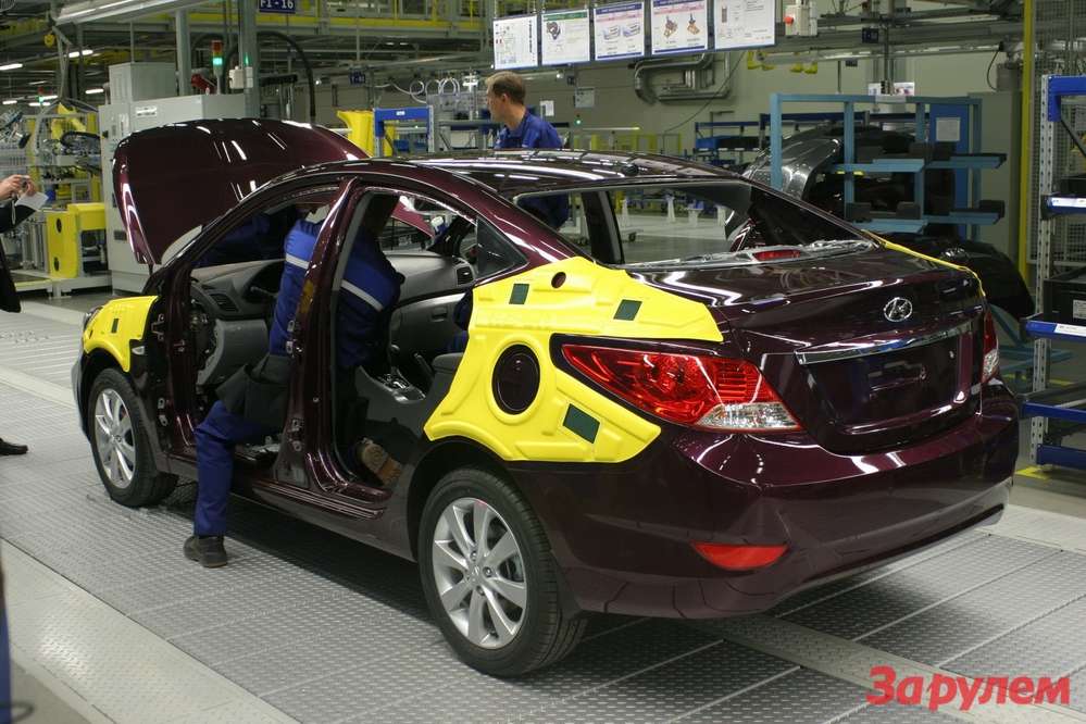 Российский завод Hyundai перевыполнил план 