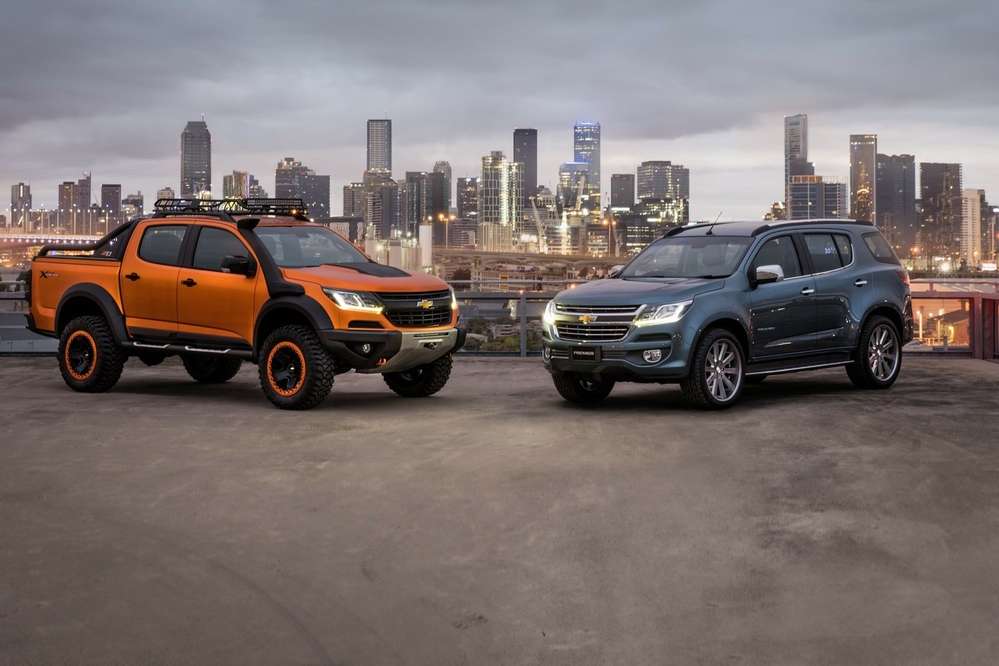 Концепты с намеком: Chevrolet подправит «лица» азиатским пикапу и SUV