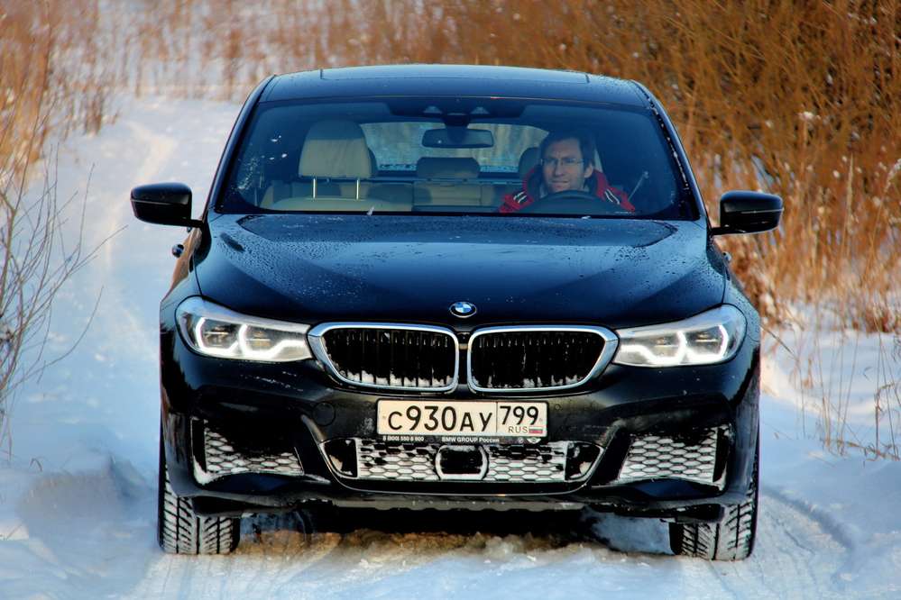 BMW 6 GT: пожиратель снежного пространства