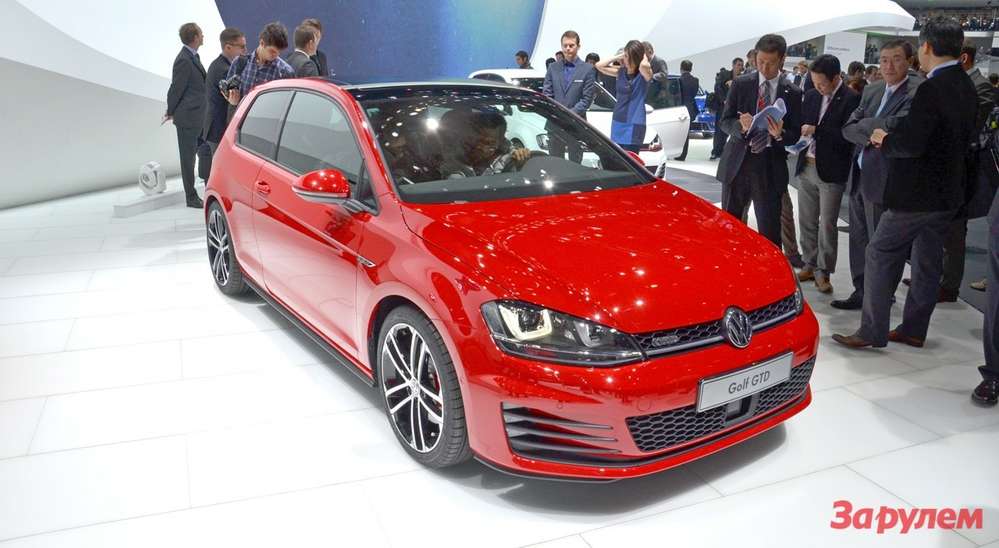 Volkswagen зарядил бензиновый и дизельный Golf