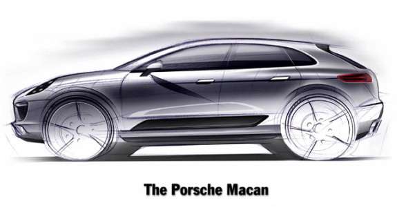 Porsche Macan (скетч)