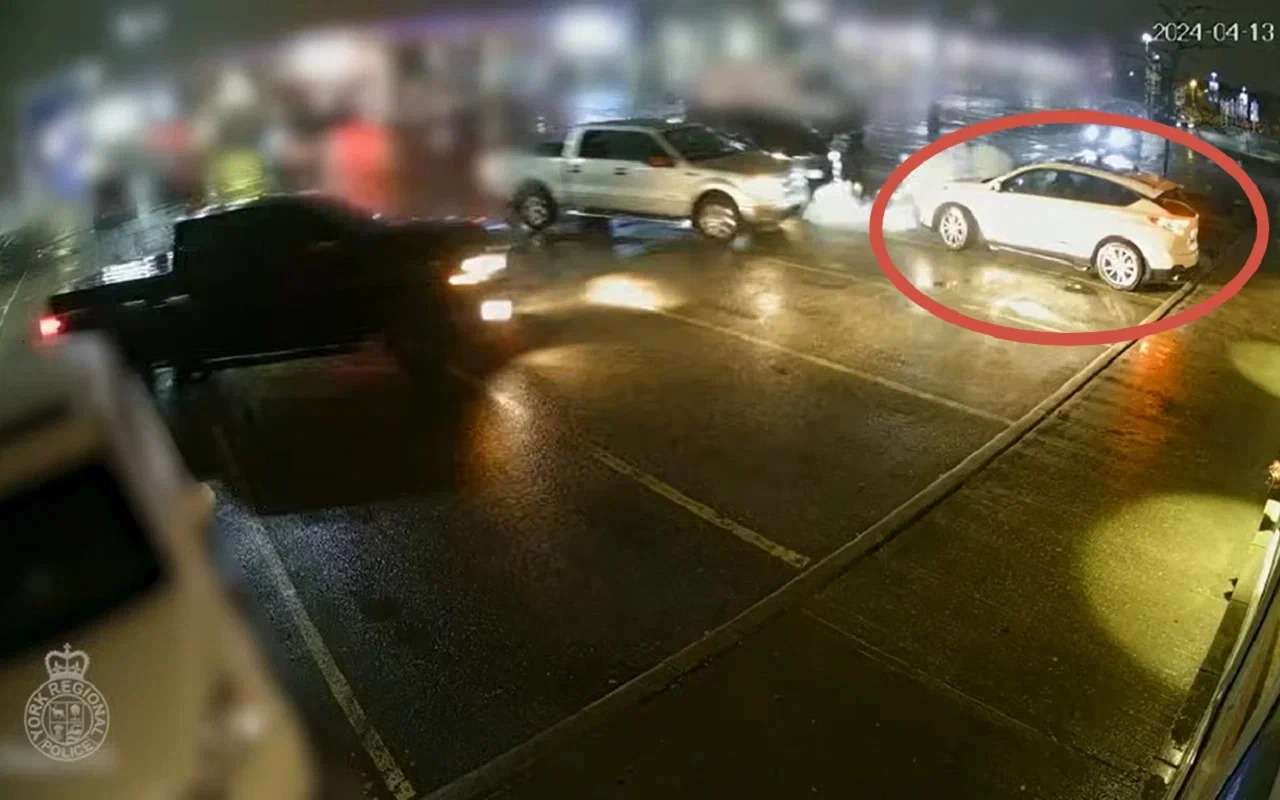 Полиция жестко принимает угонщиков автомобилей (видео)