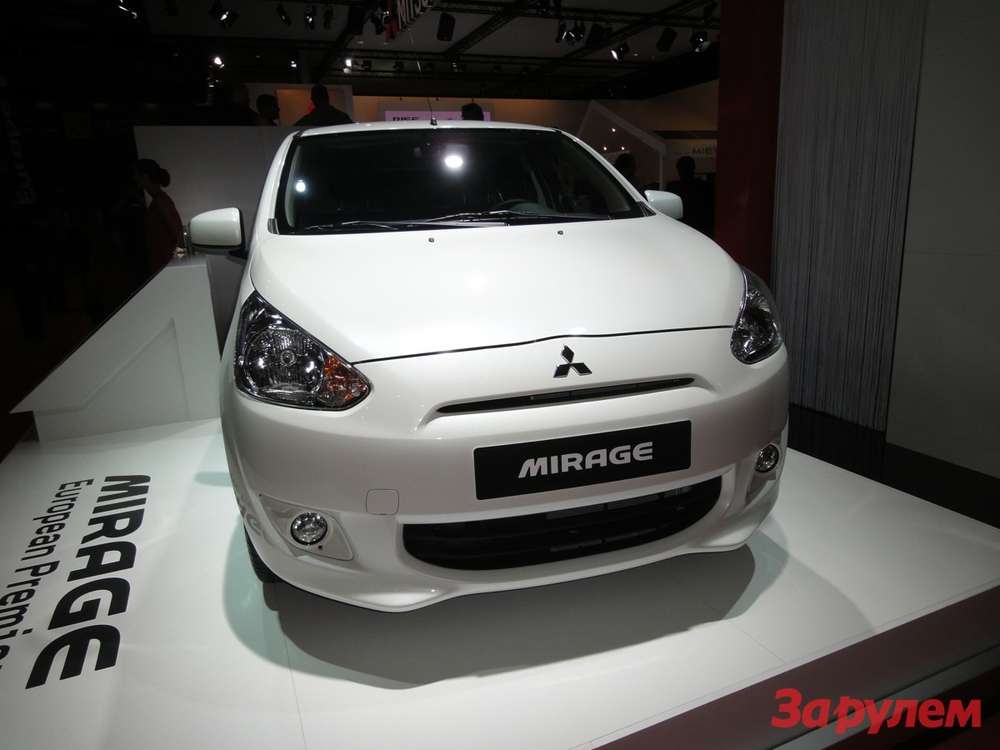Mitsubishi Mirage после дебюта в Париже может стать российским