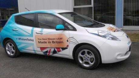 В Англии начался выпуск европейского Nissan Leaf