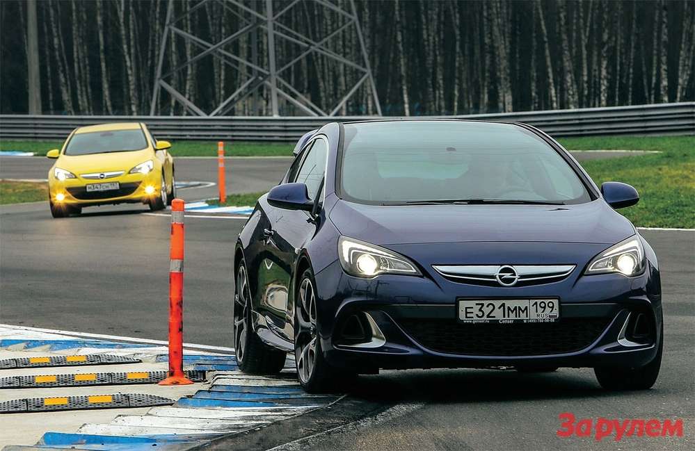 Opel Astra GTC, Opel Astra OPC: быстрее быстрого