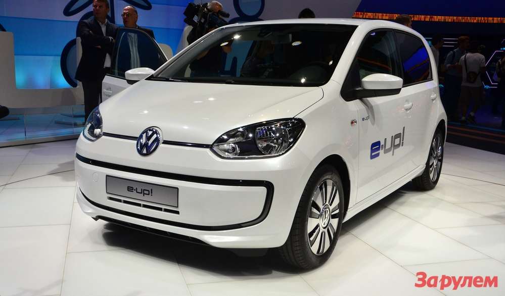 Volkswagen во Франкфурте показал электрические версии Golf и Up! 