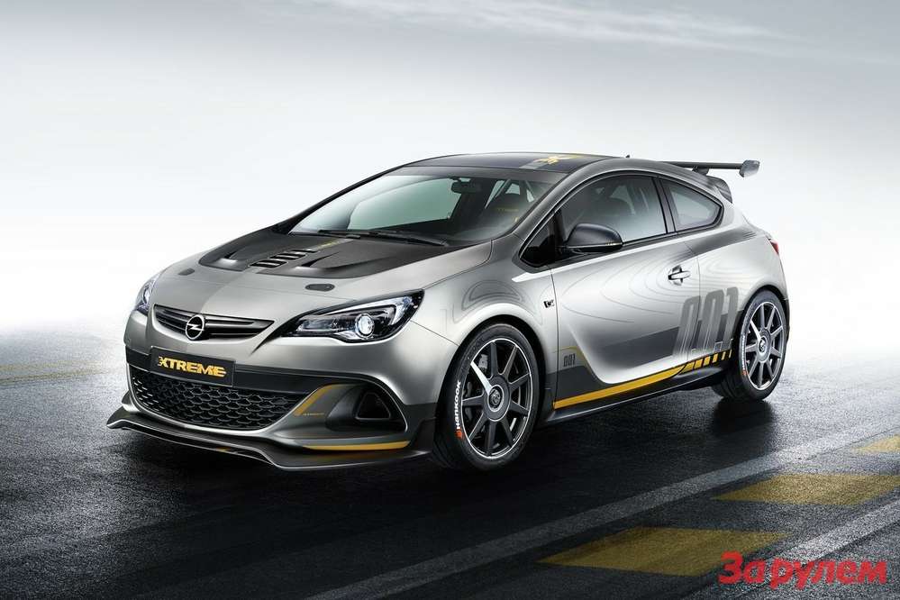 Opel подготовил экстремальную Astra