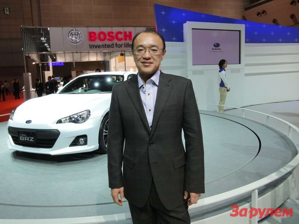 Иошида Кадзуси, глава представительства Subaru в России 