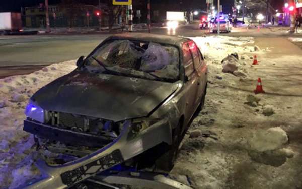Пьяный водитель на Hyundai сбил шестерых пешеходов