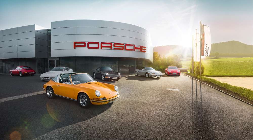 Porsche соберет классические машины под одной крышей