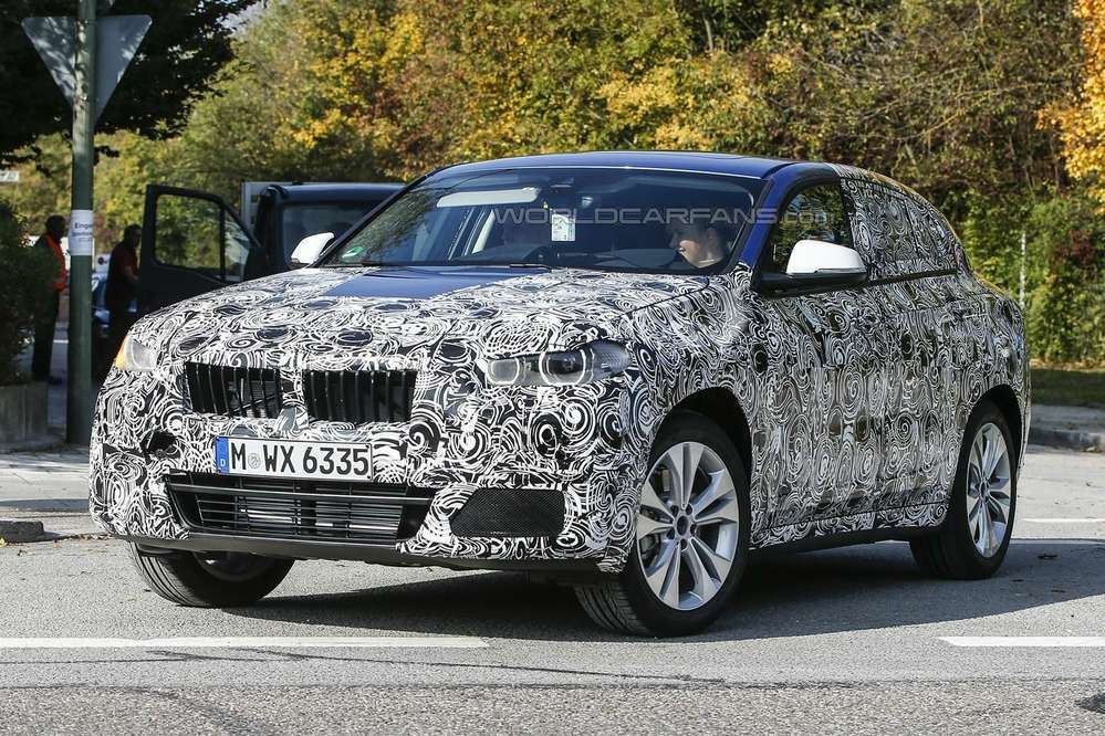 Кросс-купе BMW X2 заснято впервые