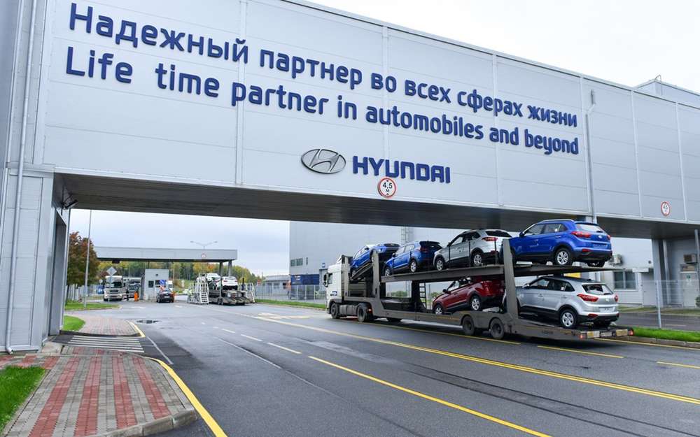 Что происходит на автозаводе Hyundai в Санкт-Петербурге