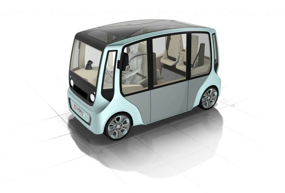 Rinspeed покажет в Женеве микроавтобус будущего