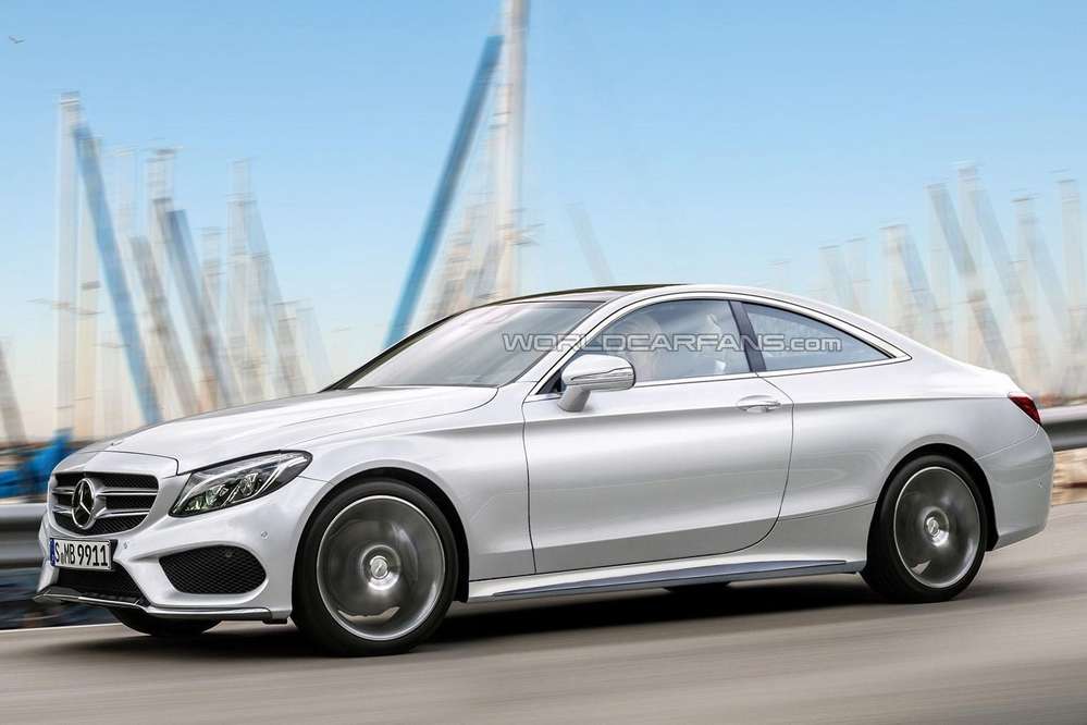 Новое купе Mercedes-Benz С-класса выйдет через год