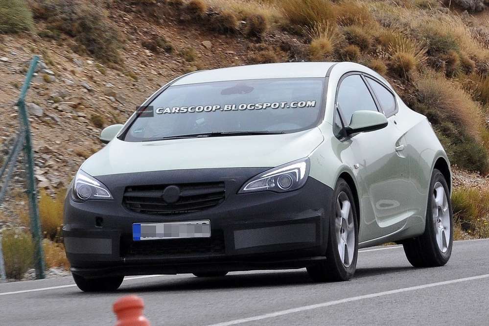 Opel Astra GTC обновят 
