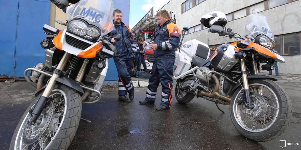 Московские власти закупают пожарные мотоциклы