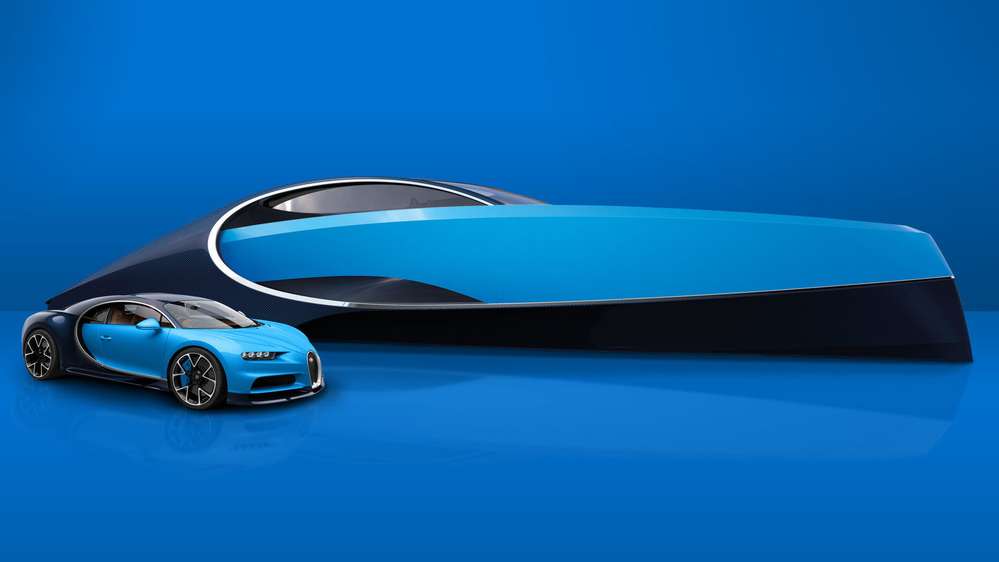 На волне Широна: под маркой Bugatti теперь можно купить яхту