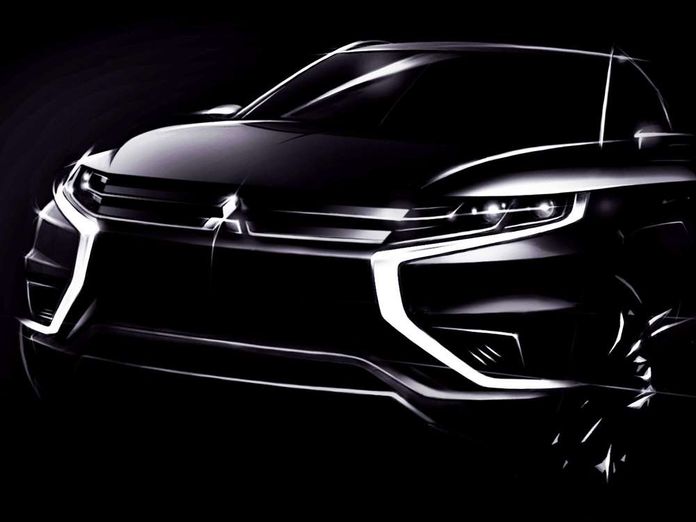 Mitsubishi везет в Париж новый Outlander PHEV 