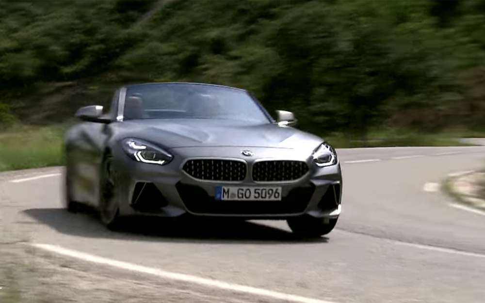 Новый BMW Z4: первое видео