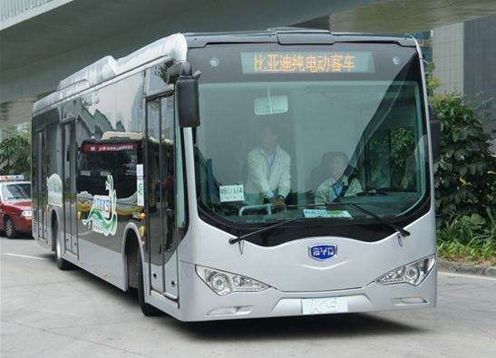 BYD будет выпускать электробусы в США