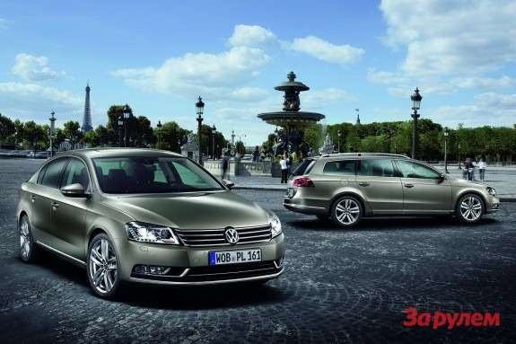 Новый VW Passat разделит платформу с Golf следующего поколения и Audi A3