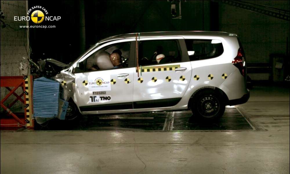 Euro NCAP разбила на «пятерку» всех, кроме «троечника» Dacia Lodgy