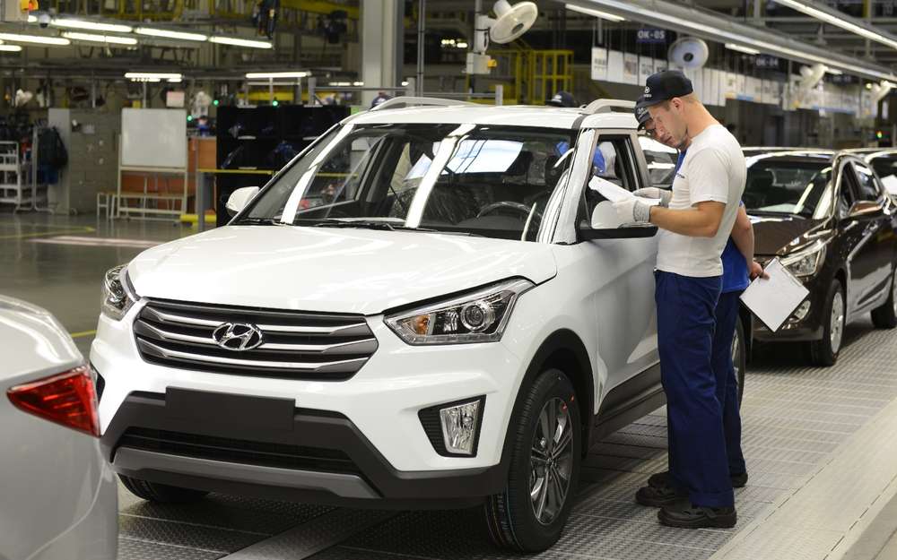 Пошел в массы: в России стартовало производство кроссоверов Hyundai Creta