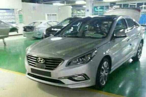 Новый седан Hyundai Sonata - первые фото без камуфляжа