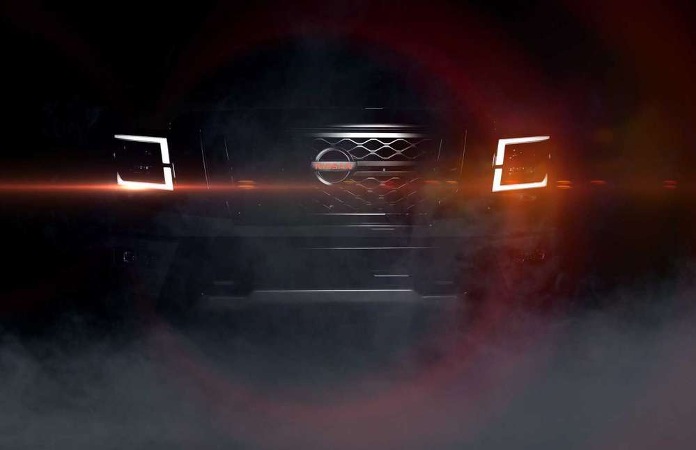 Nissan показал тизер пикапа Titan. Премьера - в четверг