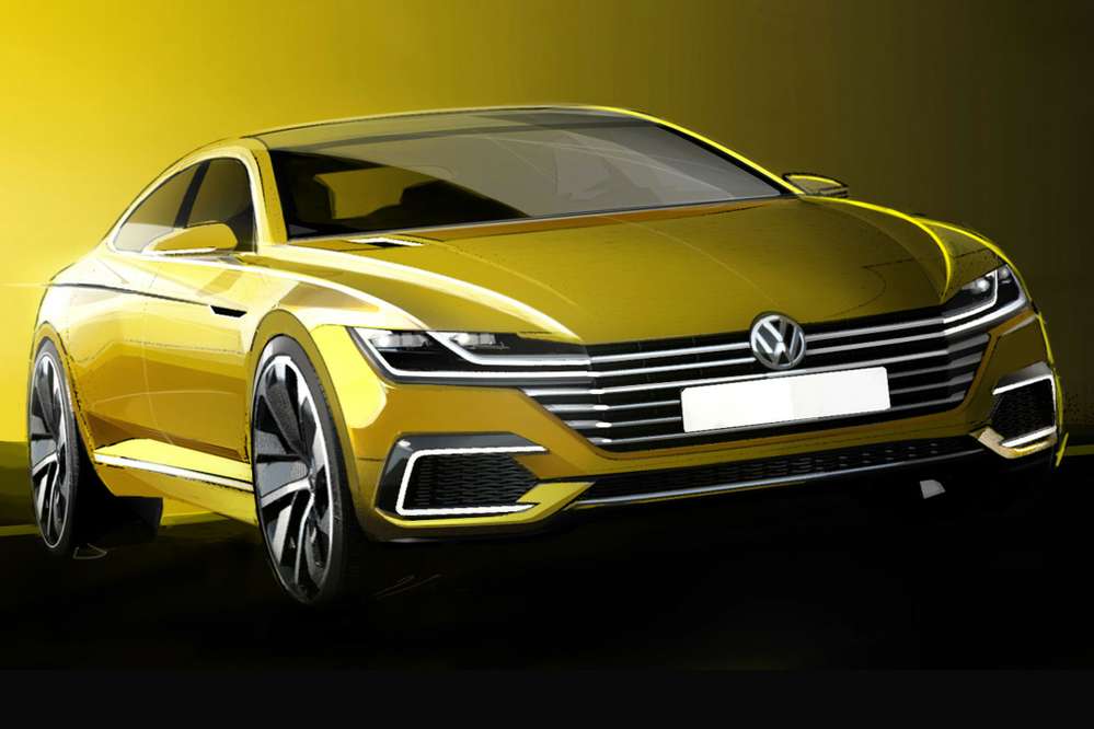 В Женеве объявится новый седан VW Passat CC