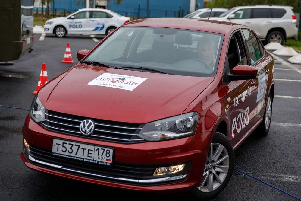 VW Polo - официальный автомобиль конкурса
