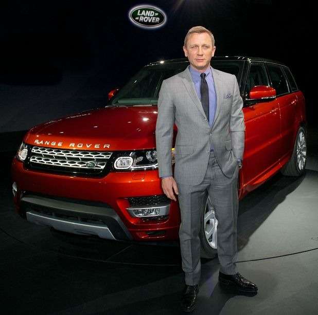 Дэниел Крейг получил миллион за показ нового Range Rover Sport в Нью-Йорке
