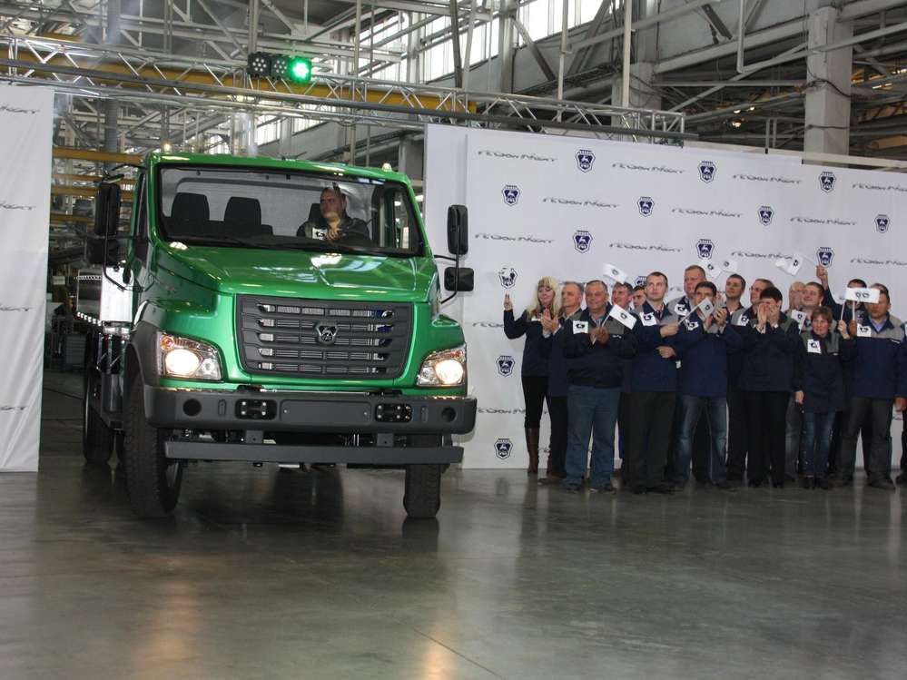 ГАЗ запустил производство новой модели «ГАЗон NEXT»