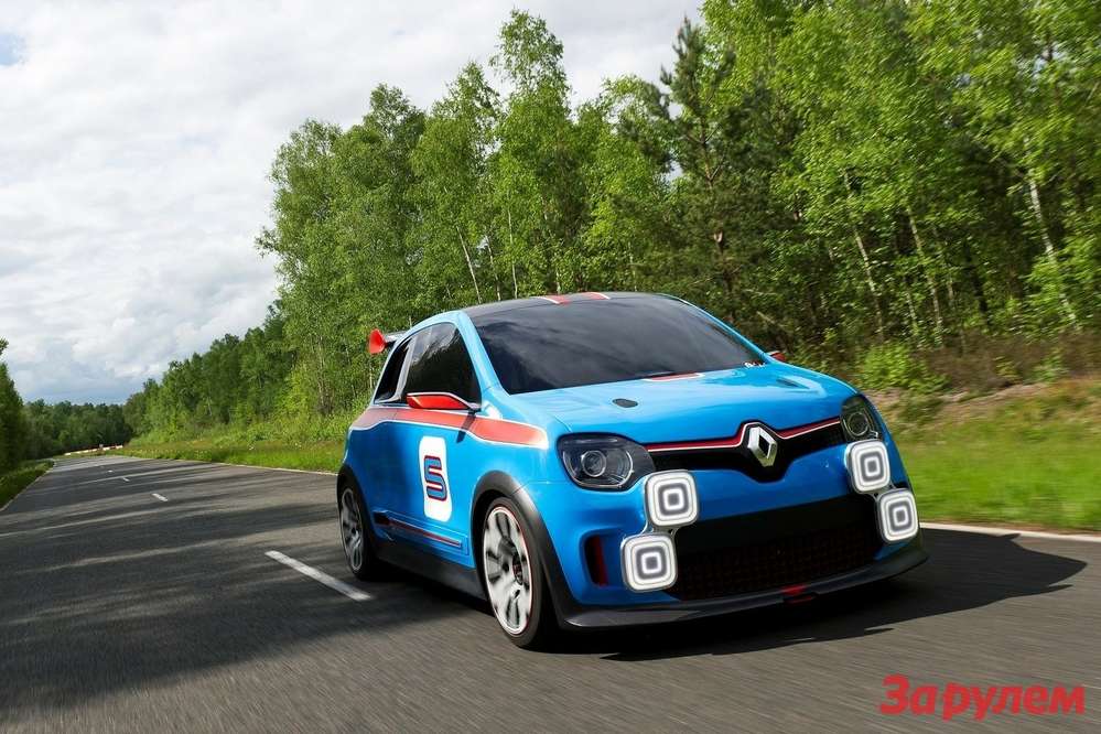 Renault привезла на Гран-при Монако среднемоторный Twingo