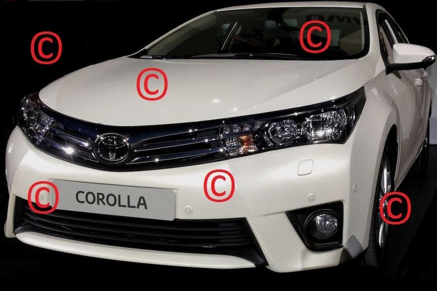 В интернет «слили» первые фото новой Toyota Corolla