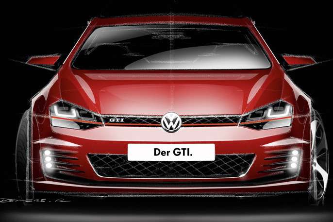 На съезд группы VW прибудет заряженный концепт Golf GTI