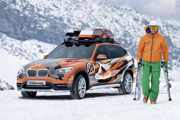BMW покажет в Лос-Анджелесе «лыжную» версию X1