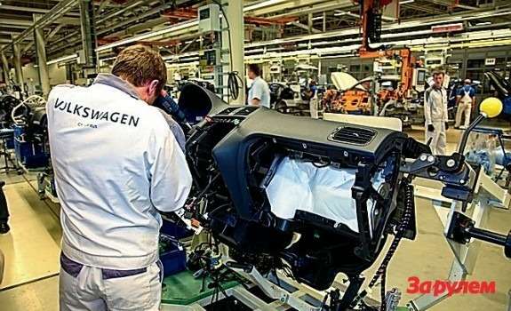Рабочие завода Volkswagen в Калуге готовятся бастовать
