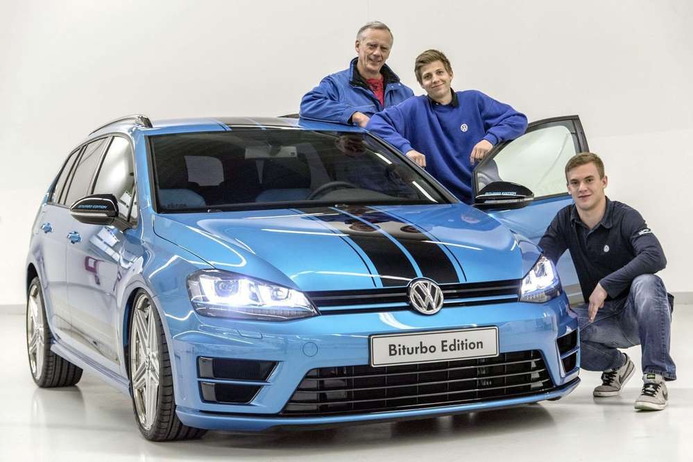 VW Golf-универсал получил мощнейший дизель от «Пассата»