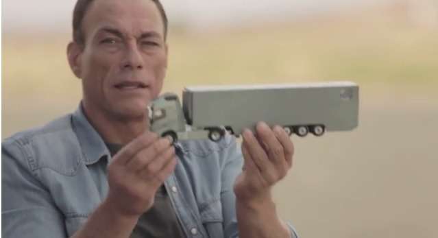 Жан-Клод Ван Дамм сделает шпагат на грузовиках Volvo