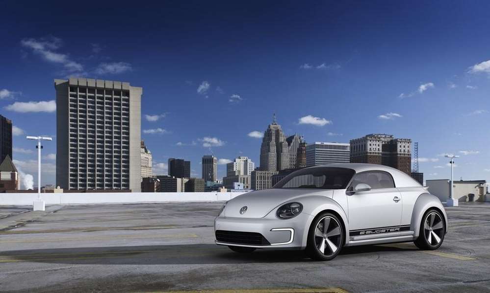 Volkswagen везет в Детройт «чистый концепт» E-Bugster и гибридную Jetta 