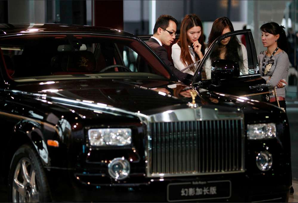 Премьера Rolls-Royce Phantom в Китае