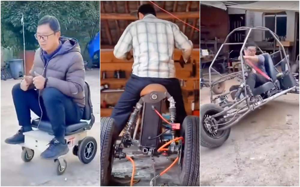 Китайский мастер собирает уникальные машины-трансформеры (видео)