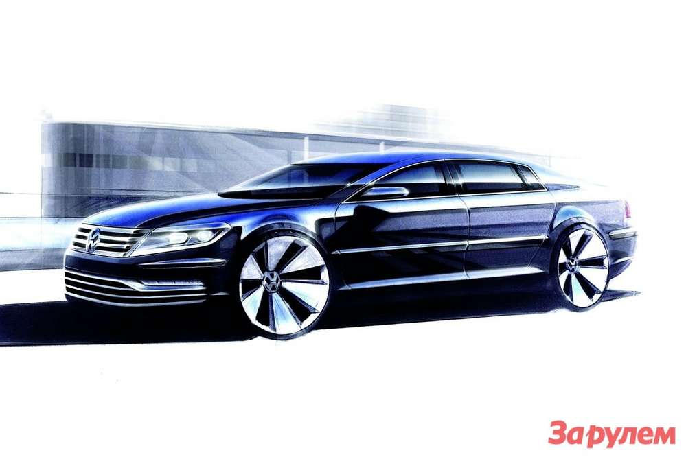 Volkswagen Phaeton станет алюминиевым