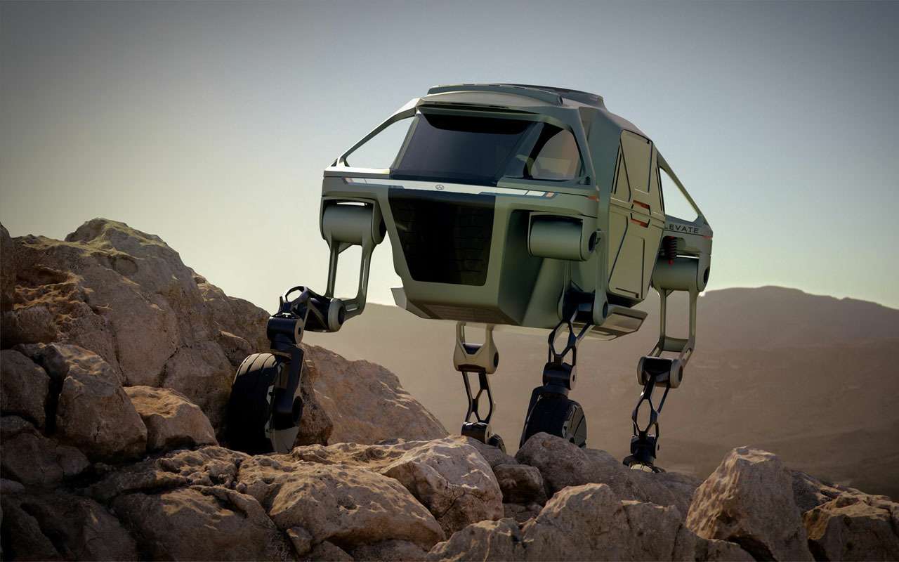 Hyundai начал строить шагающих роботов