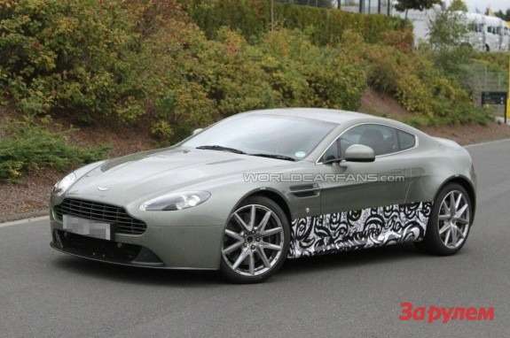 Aston Martin Vantage готовится к рестайлингу
