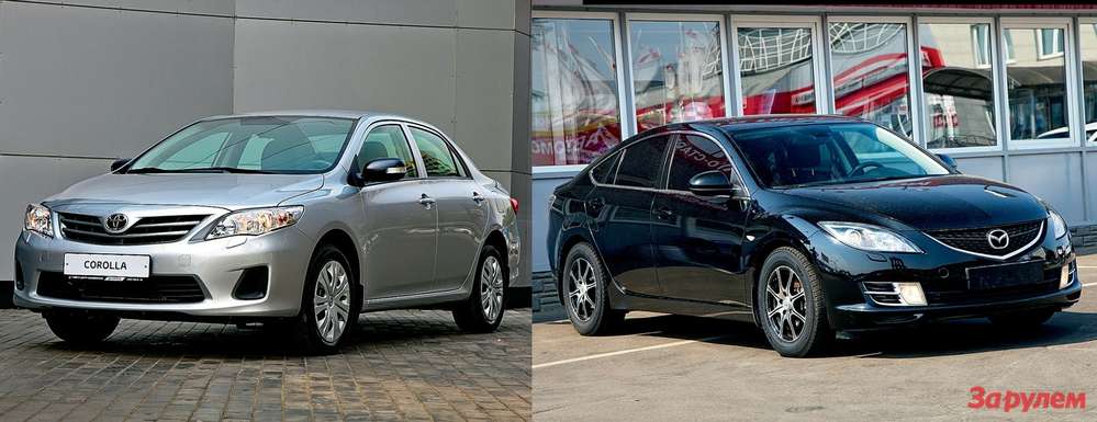 Двое на одного: Mazda6 или Toyota Corolla?