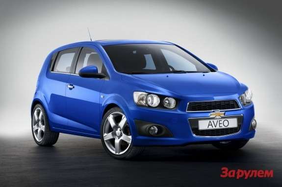 Новый Chevrolet Aveo появится в России в январе 2012-го